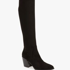 Marc Fisher Black Over the Knee Boots